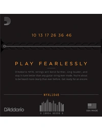 D'Addario NYXL Reg Lite 10-46 Electric Guitar Strings
