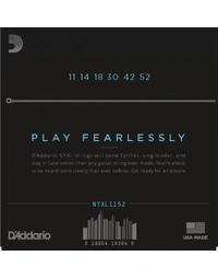 D'Addario NYXL Med/Hvy 11-52 Electric Guitar Strings