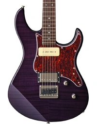Yamaha PAC611HFM Pacifica Flame Maple Electric Guitar Translucent Purple