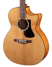 Eastman PCH Maple Grand Auditorium Solid Top w/ Pickup Guitar Faded Amberburst