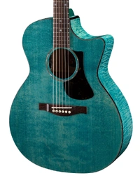 Eastman PCH Maple Grand Auditorium Solid Top w/ Pickup Guitar Faded Blue