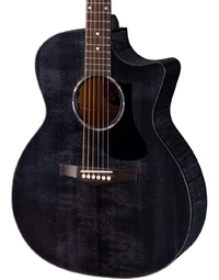 Eastman PCH Maple Grand Auditorium Solid Top w/ Pickup Guitar Trans Black