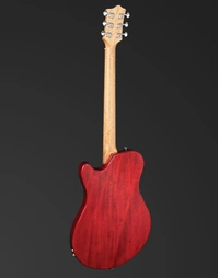 Pratley PRDVR-22-R Revolution DVR Single Cut Solid Body Electric Guitar Natural Red