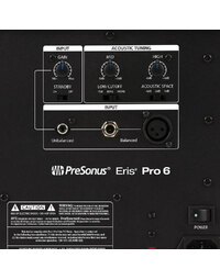 PreSonus Eris Pro 6 6" Active Coaxial Studio / Media Monitor w/ Mounting Threads (Single)