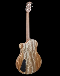 Pratley PRSH90-TLB Semi-Hollowbody Electric Guitar Transparent Lagoon Blue w/ SD Phat Cat P-90s