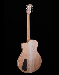 Pratley PRSH90-TVY Semi-Hollowbody Electric Guitar Vintage Yellow w/ SD Phat Cat P-90s