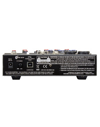 Peavey PV6BT 6 Input Stereo Mixer w/FX & Bluetooth