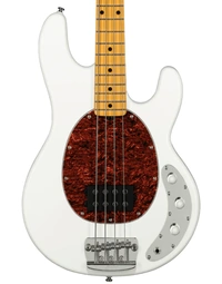 Sterling by Music Man RAY24CA Classic Series StingRay Electric Bass Olympic White