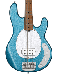 Sterling by Music Man RAY34 StingRay Electric Bass Blue Sparkle