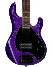 Sterling By Music Man RAY35 StingRay 5 5-String Electric Bass Purple Sparkle