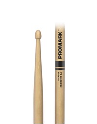 Promark RBH535AW Hickory Rebound 7A Drumsticks Acorn Wood Tip