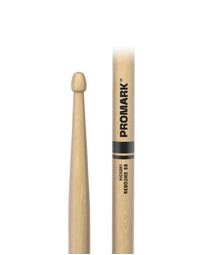 Promark RBH595AW Hickory Rebound 5B Drumsticks Acorn Wood Tip