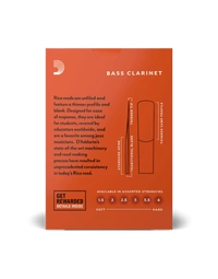 Rico by D'Addario REA1035 Bass Clarinet Reeds Strength 3.5 10 Pack