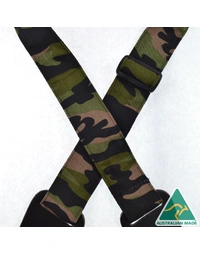 Colonial Leather Rag Strap - Camouflage