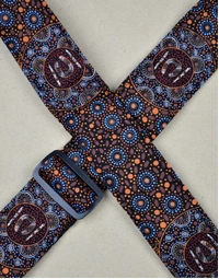 Colonial Leather Aboriginal Art Rag Strap Water Collecting