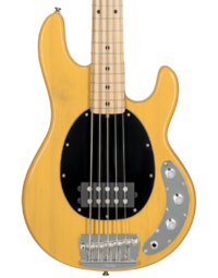 Sterling by Music Man StingRay Ray25 Classic 5-String Electric Bass Butterscotch