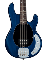 Sterling by Music Man StingRay Ray4 Electric Bass Trans Blue Satin