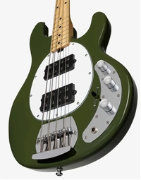 Sterling by Music Man RAY4HH Sub Series StingRay HH Electric Bass Olive