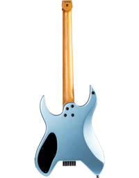 Spira Guitars S-400 MPB HLS Headless Electric Guitar Roasted MN Satin Blue
