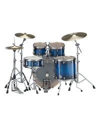 Yamaha SBP0F5DBS Stage Custom Fusion Birch 5 Piece Drum Kit Deep Blue Sunburst