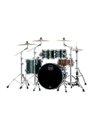 Mapex SE529XEMPQ Saturn Evolution Maple/Walnut 4-Piece Classic Shell Pack Brunswick Green