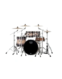 Mapex SE529XMBPZ Saturn Evolution Maple/Walnut 4-Piece Rock Shell Pack Exotic Violet Burst