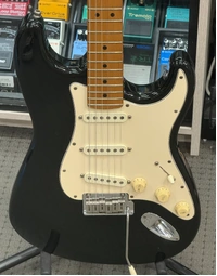 Used Fender 1996 American Standard Stratocaster Black 50th Anniversary (Includes Hard Case)