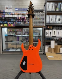 Used Jackson 2023 Pro Series Misha Mansoor Signature Juggernaut HT7 7-String Electric Guitar Neon Orange (Includes Hard Case)