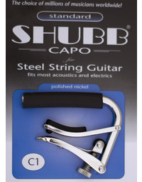 Shubb C1 Steel String Capo Nickel