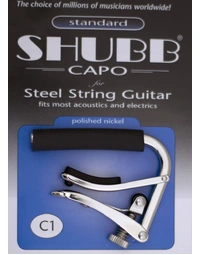 Shubb C1 Steel String Capo Nickel