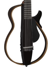 Yamaha SLG200NTBL Nylon String Translucent Black Silent Guitar
