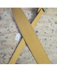 Colonial Leather 2.5" Soft Suede Strap Tan