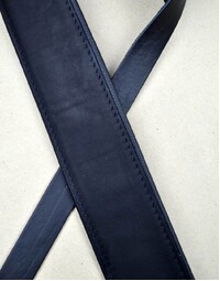 Colonial Leather 2.5" Black Upholstery Padded Strap