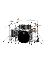 Mapex SR628XFB Saturn Maple/Walnut 5-Piece Studioease Shell Pack Satin Black