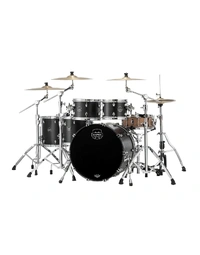 Mapex SR628XUFB Saturn Maple/Walnut 5-Piece Studioease Fast Shell Pack Satin Black