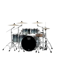 Mapex SR628XURJ Saturn Maple/Walnut 5-Piece Studioease Fast Shell Pack Teal Blue Fade