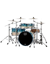 Mapex SR628XUUQ Saturn Maple/Walnut 5-Piece Studioease Fast Shell Pack Aqua Fade