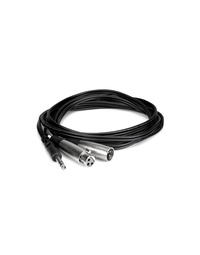 Hosa SRC203 Insert Cable, 1/4" TRS to Dual XLR, 3m