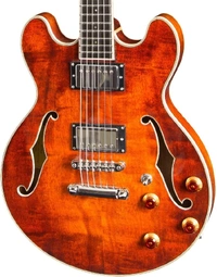 Eastman T184MX 14" Thinline Hollowbody Solid Maple/Mahogany Classic