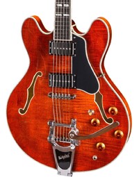 Eastman T486B 16" Deluxe Thinline Hollowbody w/ Bigsby Classic