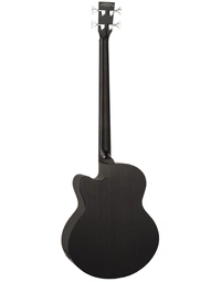Tanglewood TB7AB-CE Blackbird Acoustic Bass w/ Pickup Smokestack Black Satin