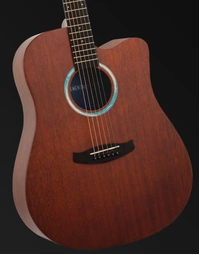 Tanglewood TE5-CE-BL Elemental Solid Top Dreadnought Acoustic Guitar w/ Pickup Natural Satin