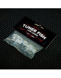 Tuner Fish Lug Locks Clear 4 Pack