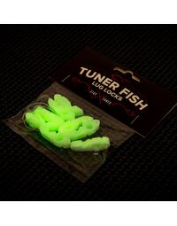 Tuner Fish Lug Locks Glow In The Dark 8 Pack