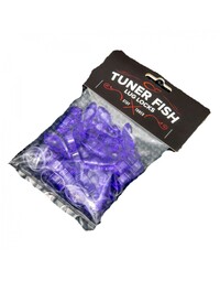 Tuner Fish Lug Locks Purple 24 Pack