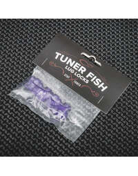 Tuner Fish Lug Locks Purple 4 Pack