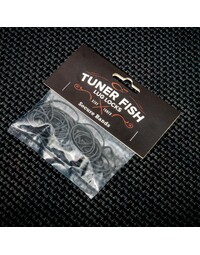 Tuner Fish Secure Bands For Lug Locks Black (50 Pack)