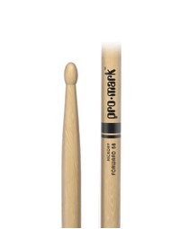 Promark TX5BW Hickory 5B Wood Tip Drumsticks
