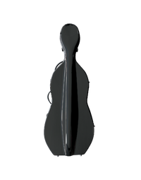 Vivo V703-44BK Polycarbonate Cello Case to suit 4/4 - Black