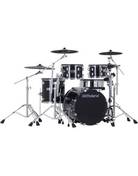 Roland VAD507SDW V-Drums Acoustic Design Electronic Drum Kit w/ DW 3000 Series Hardware